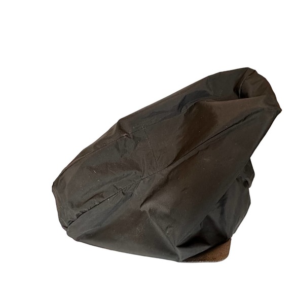 Salvatore Ferragamo - Vintage 1990's Nude Leather Drawstring Purse - Picture 5 of 9